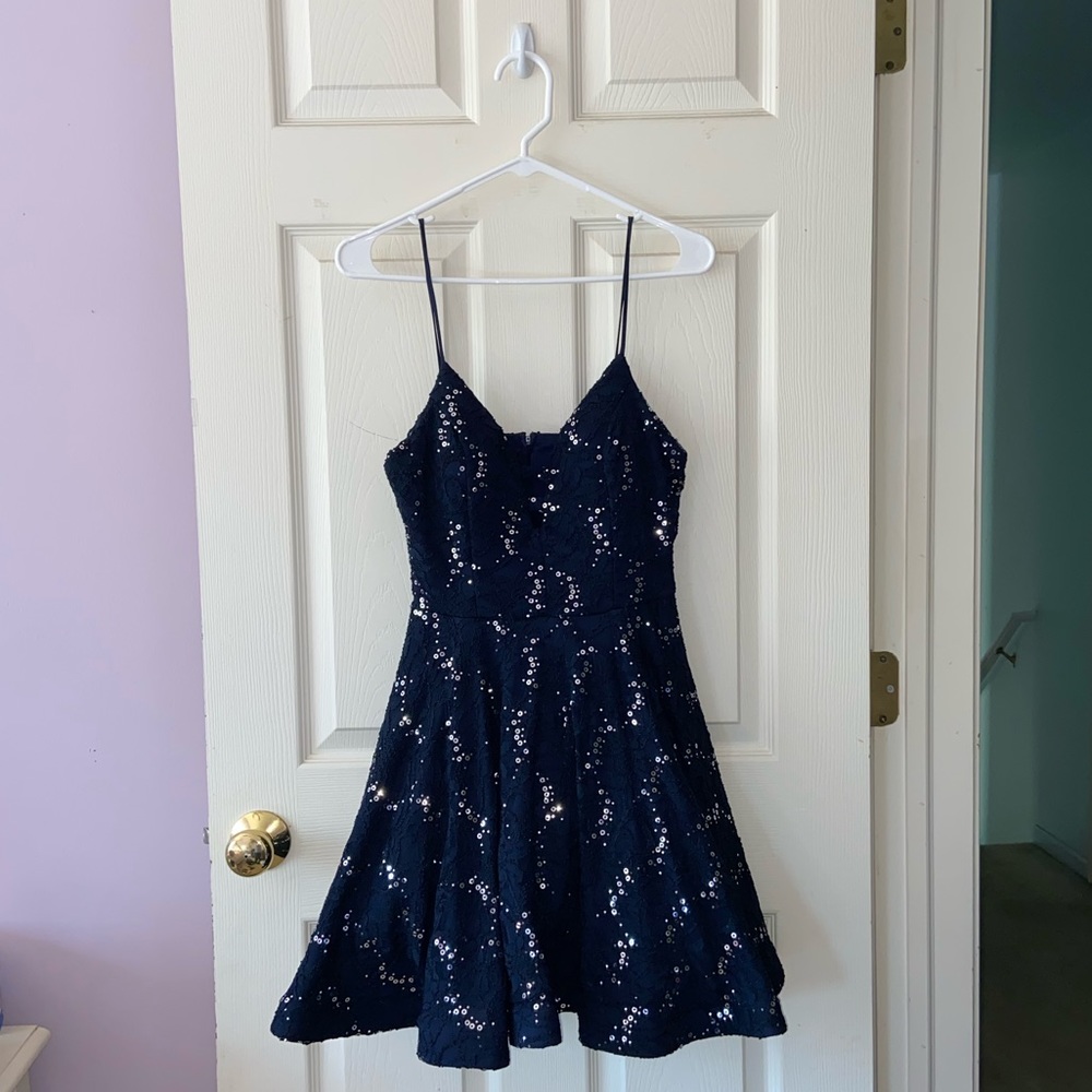 Navy Windsor Dress